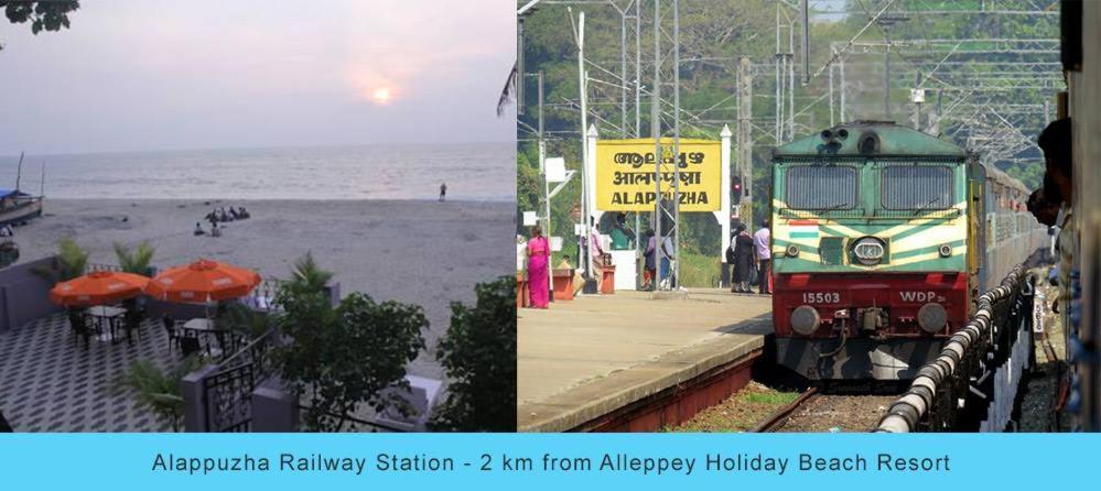 อัลเลปเปย์ ฮอลิเดย์ บีช รีสอร์ท Alappuzha ภายนอก รูปภาพ