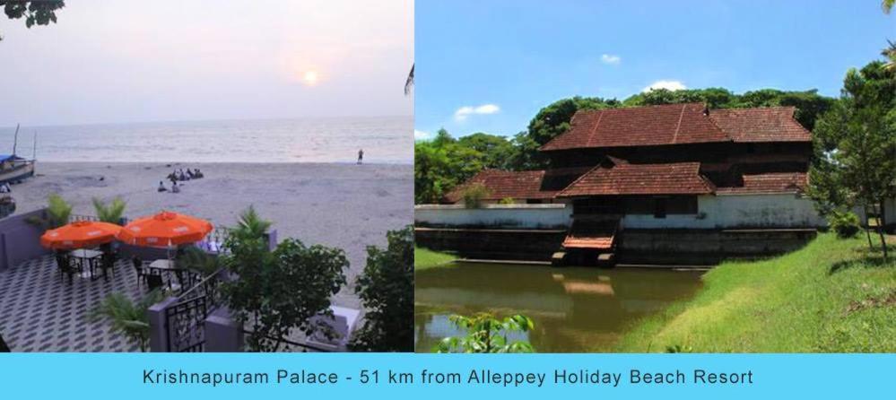 อัลเลปเปย์ ฮอลิเดย์ บีช รีสอร์ท Alappuzha ภายนอก รูปภาพ
