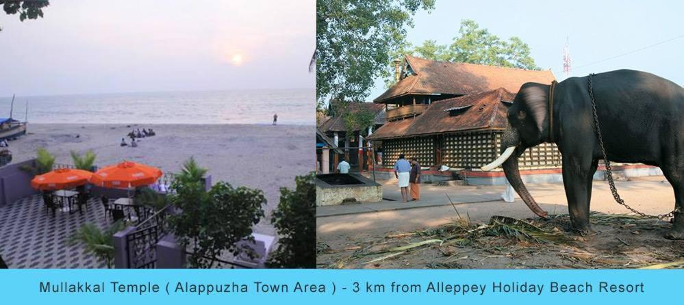 อัลเลปเปย์ ฮอลิเดย์ บีช รีสอร์ท Alappuzha ภายนอก รูปภาพ